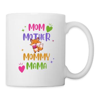 Maman Mère Maman Maman - Renard - Mug blanc - blanc - Droite