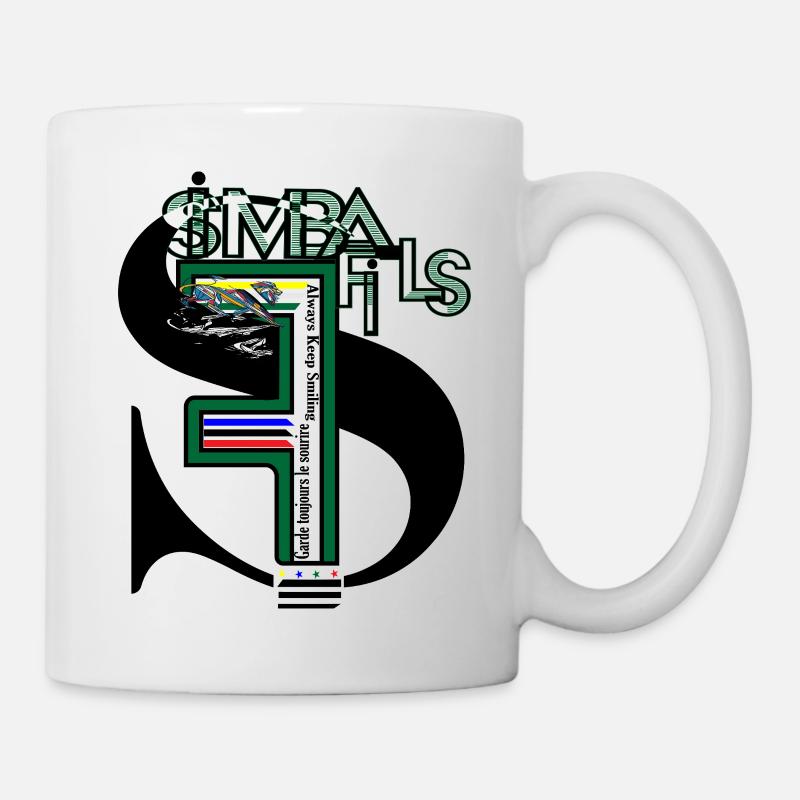 Simba Fils - Force & Héritage - Mug blanc - blanc