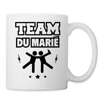 Team du marié,, enterrement de vie de garçon,EVG - Mug blanc - blanc - Droite