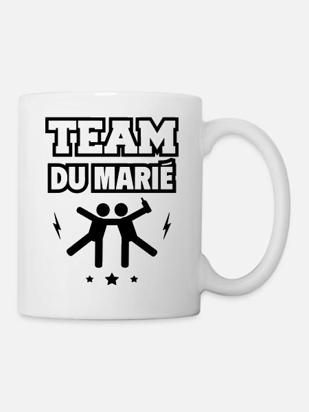 Team du marié,, enterrement de vie de garçon,EVG - Mug blanc - blanc