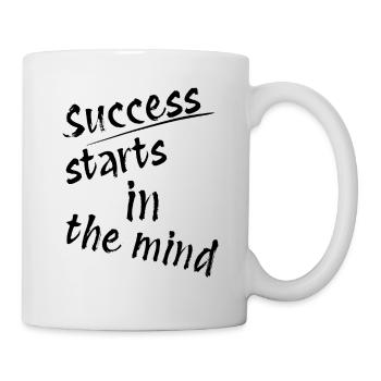 Success Starts in the Mind - Mug - white - Right