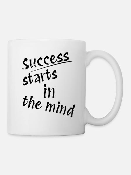 Success Starts in the Mind - Mug - white