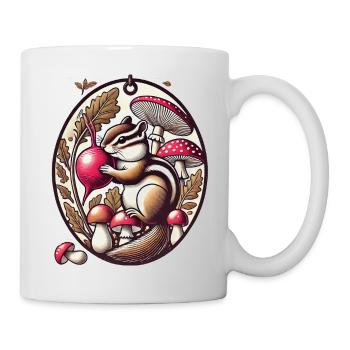 Gardening Chipmunk - Mug - white - Right