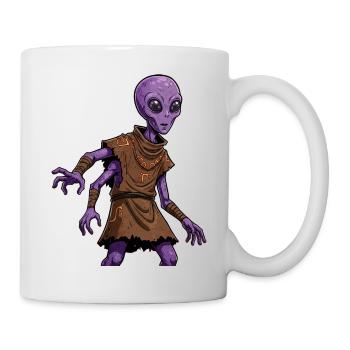 Alien 1 - Tasse - Weiß - Rechts