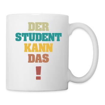 Funny Student - Mug - white - Right