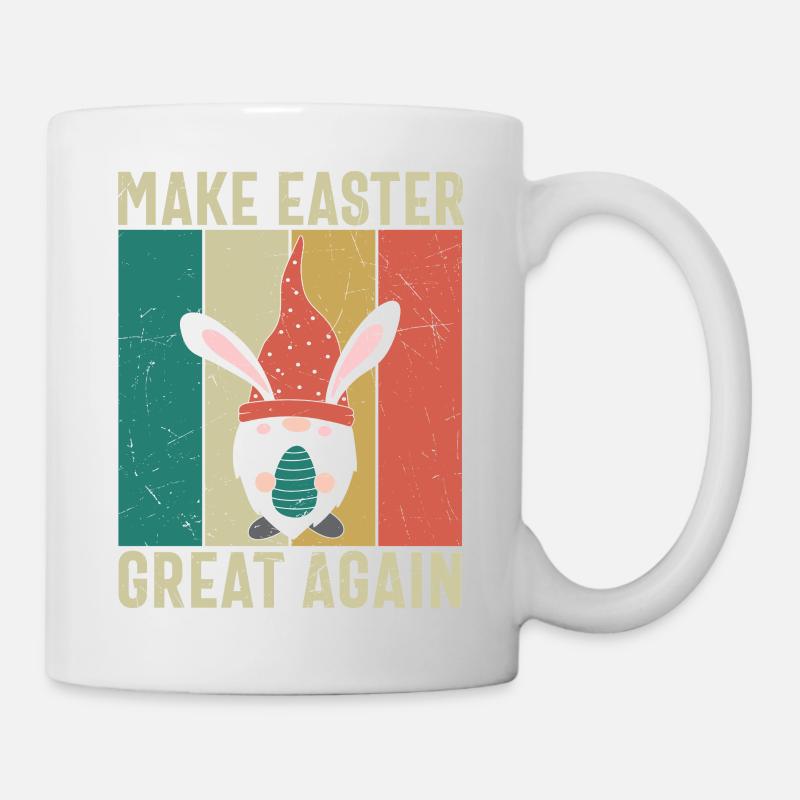 Rendez Pâques à nouveau grande - Mug blanc - blanc