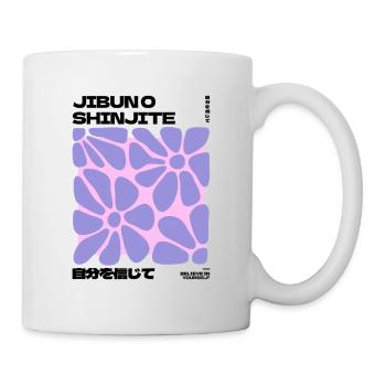 Croyez en vous Japonais abstrait - Mug blanc - blanc - Droite