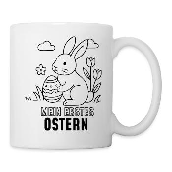 Mein erstes Ostern - Tasse - Weiß - Rechts