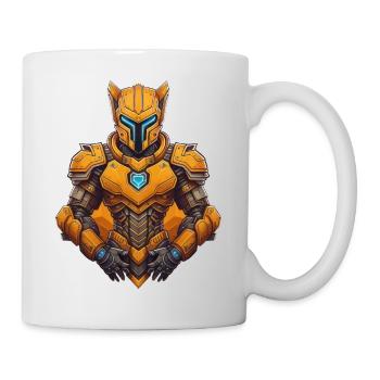 Bee Warrior Robot - Mug - white - Right