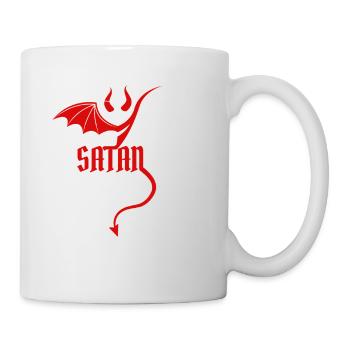 Angel devil devil good evil good evil joke - Mug - white - Right
