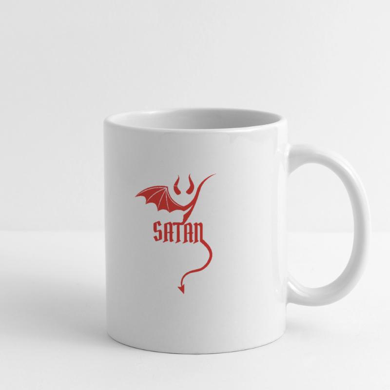 Angel devil devil good evil good evil joke Mug
