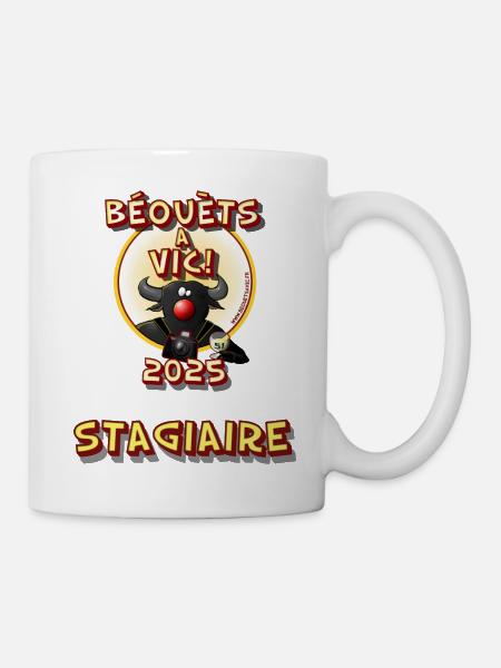 Beouets 2025 stagiare - Mug blanc - blanc