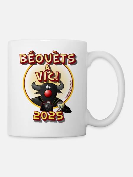 beouets front 2025 - Mug blanc - blanc