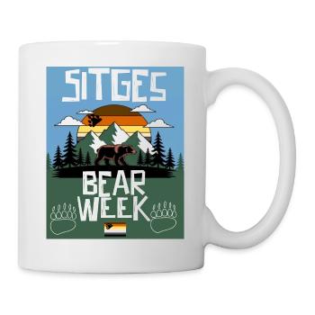 Semaine de l’ours de Sitges - Mug blanc - blanc - Droite