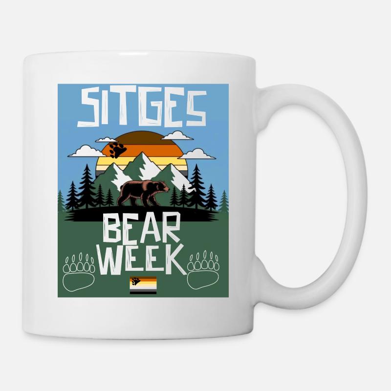 Semaine de l’ours de Sitges - Mug blanc - blanc