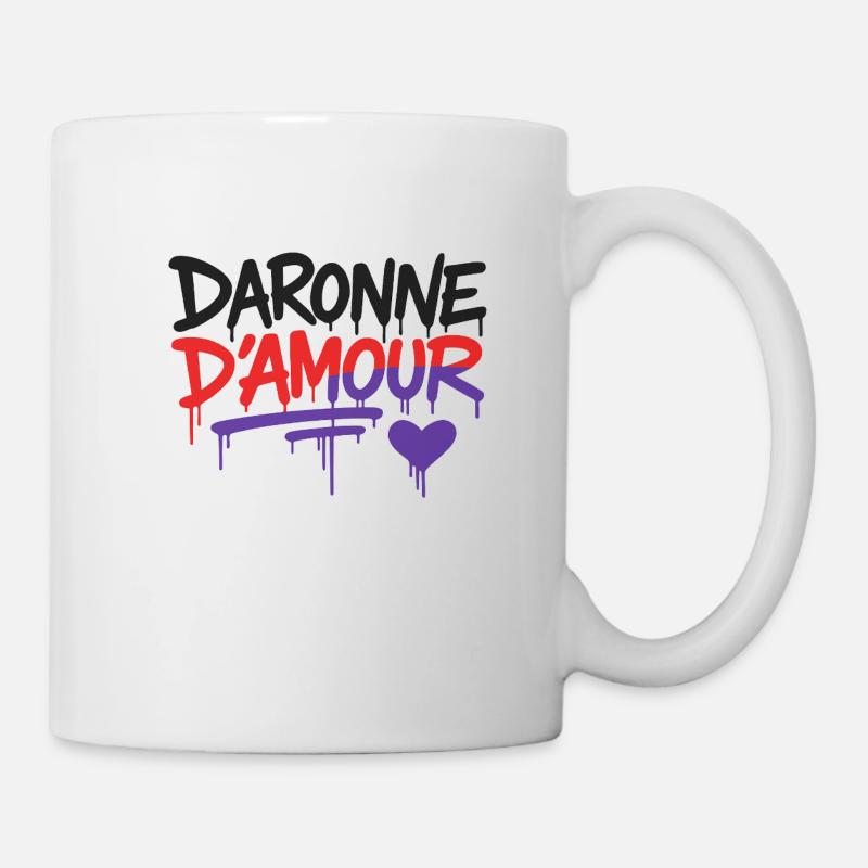 Daronne d'amour - Mug - white