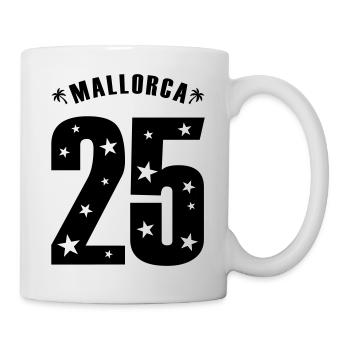Mallorca 25 -Trikot 2025 - Tasse - Weiß - Rechts