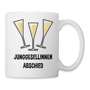 Junggesellinnenabschied Sektgläser Trichter Zu 2C - Tasse - Weiß - Rechts