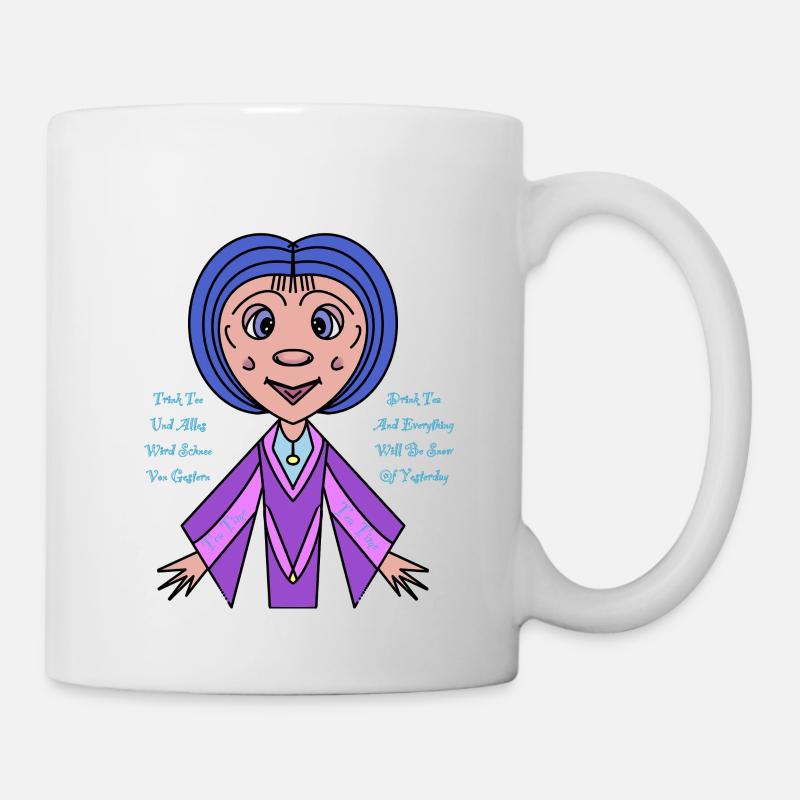 TRINK TEE UND ALLES WIRD SCHNEE - Tasse - Weiß