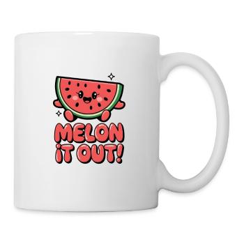 Melon It Out ! - Mug blanc - blanc - Droite