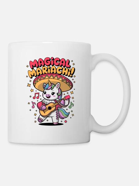 Magische Mariachi - Tasse - Weiß