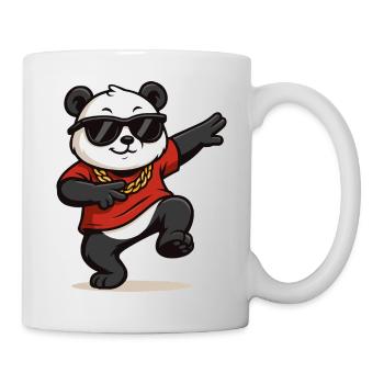 Panda Comic Dance - Mug - white - Right