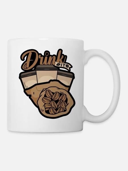 Une Pause café - Mug blanc - blanc