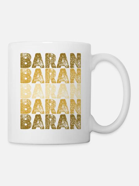 Geschenk für Baran - Tasse - Weiß