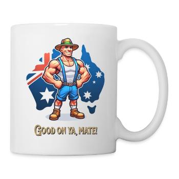 Australia Funny Design - Mug - white - Right