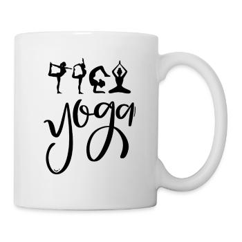 Joga - Tasse - Weiß - Rechts