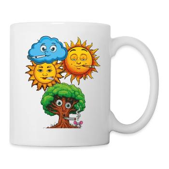 Kiffer Style - Tasse - Weiß - Rechts