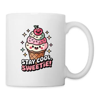 Stay Cool, Sweetie! - Mug - white - Right