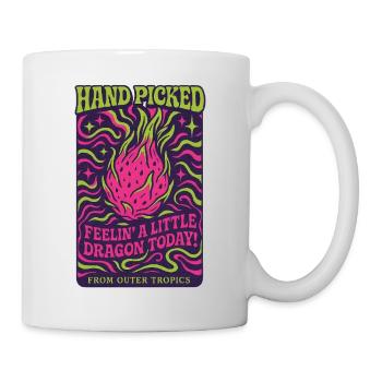 Dragon Fruit Exotic Fruit Vintage - Mug - white - Right
