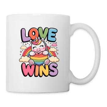 Love Wins - Mug - white - Right