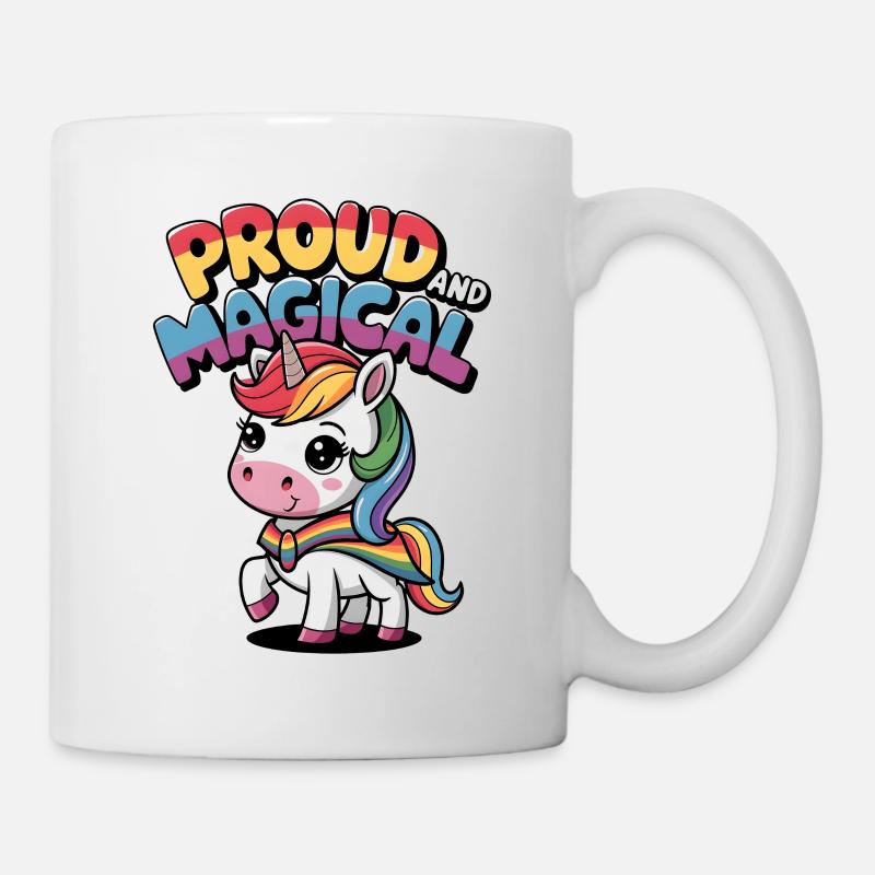 Proud And Magical - Mug - white