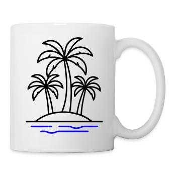 Palm Island Holidays - Mug - white - Right