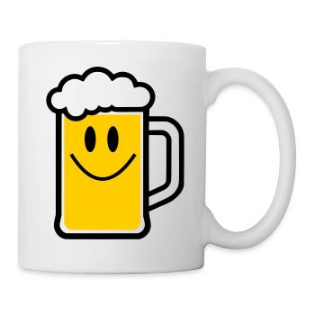 Beer face - Mug - white - Right