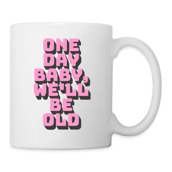 Motivational Poster - Tasse - Weiß - Rechts
