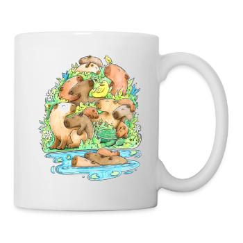 Capybara - Mug blanc - blanc - Droite