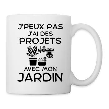 Humour jardinage jardin - Mug blanc - blanc - Droite