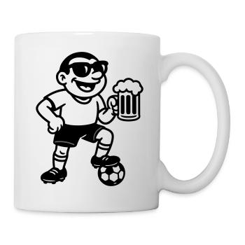 Footballer Beer - Mug - white - Right