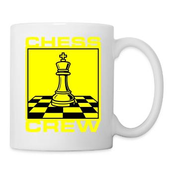 Schach Crew Verein - Tasse - Weiß - Rechts