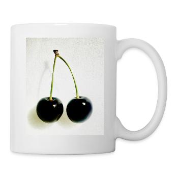 Cerise - Mug blanc - blanc - Droite