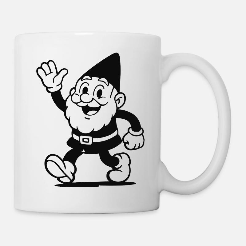 nain de jardin - Mug blanc - blanc