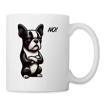 No Boston Terrier Boston Boston terrier besitzer - Tasse - Weiß - Rechts