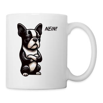 Nein Boston Terrier Boston Boston terrier besitzer - Tasse - Weiß - Rechts