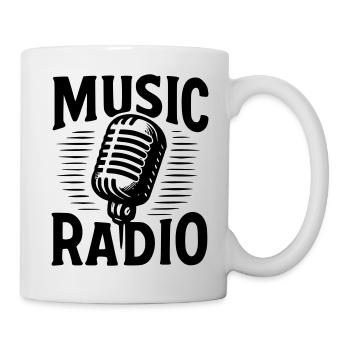 Music Radio - Mug blanc - blanc - Droite