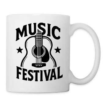 Music festival - Mug - white - Right