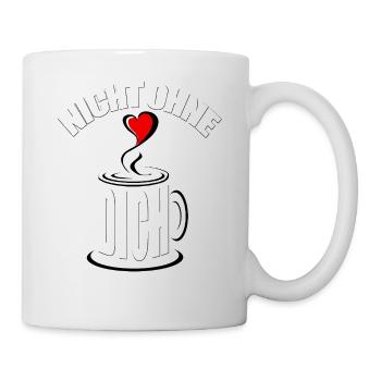 NOT WITHOUT YOU Coffee Mug - Mug - white - Right