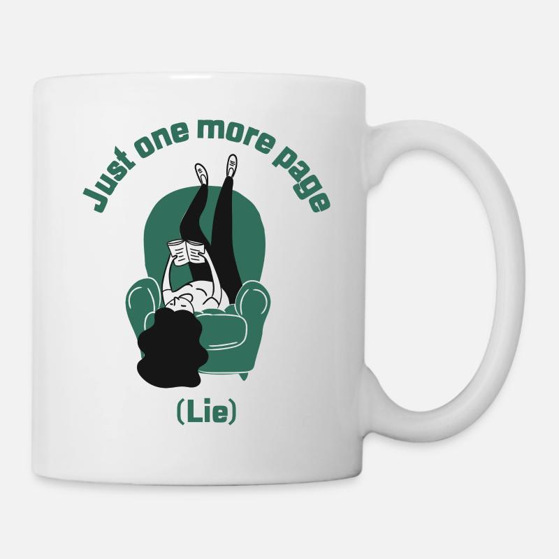 Juste un de plus (mensonge) - Mug blanc - blanc